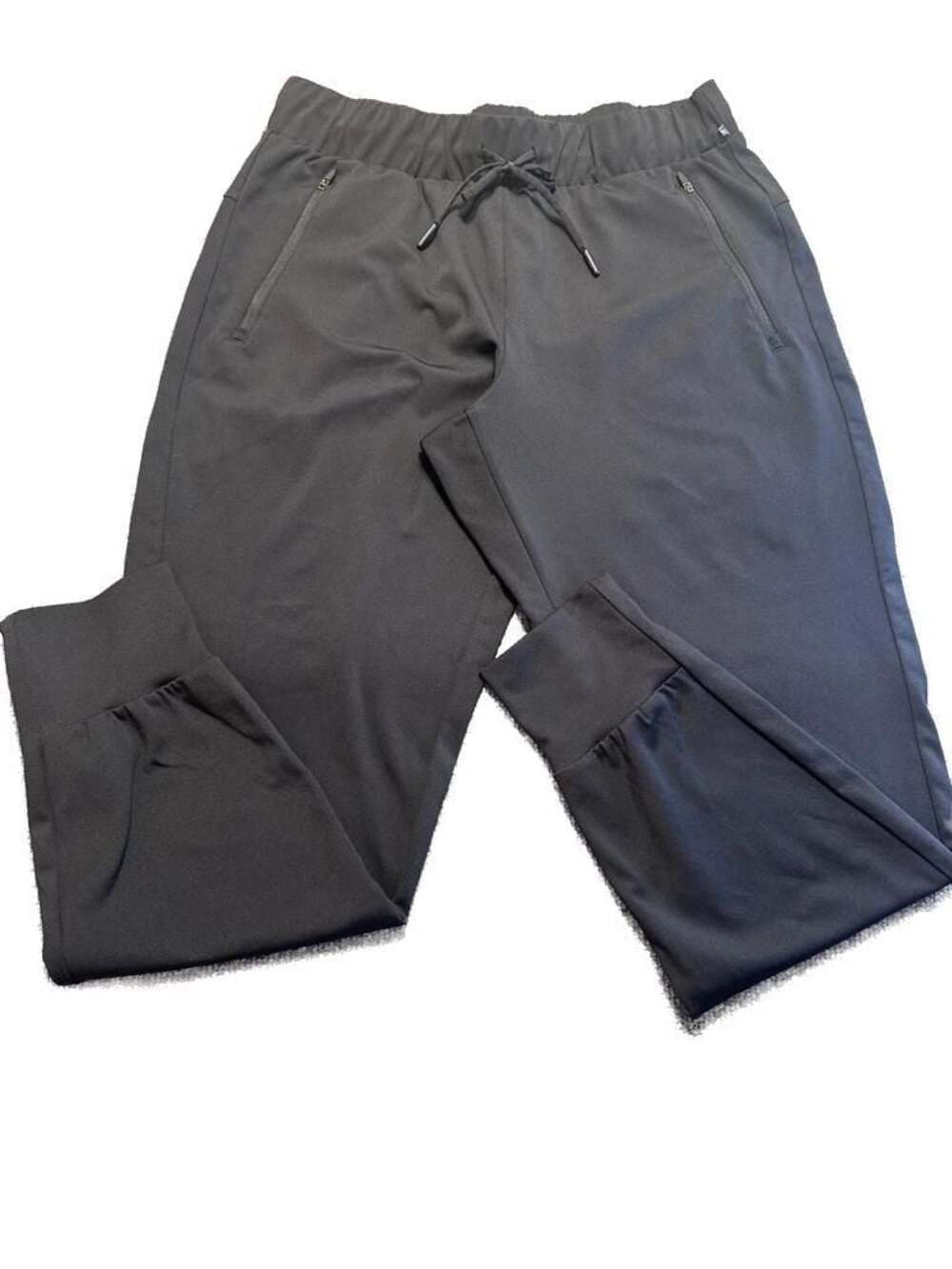 Spyder Women Black Lightweight Sporty Athletic Athleisure Jogger Zipper Pockets